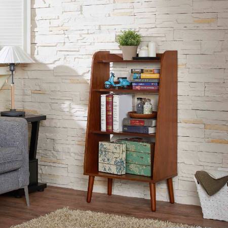 Stabilna konstrukcja podstawy półki sprawia, że jest ona lekka.